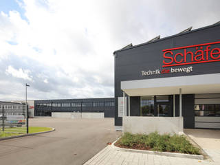Schäfer Technik GmbH, Architekturbüro zwo P Architekturbüro zwo P Powierzchnie handlowe