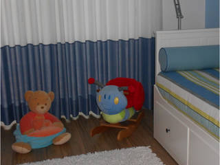 Quarto de Menino, STOOL INTERIORS STOOL INTERIORS Habitaciones para niños de estilo moderno