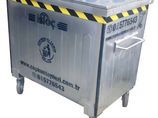 Çöp Konteyneri, Çöp Konteyneri Waste Container Çöp Konteyneri Waste Container Endüstriyel Bahçe Demir/Çelik