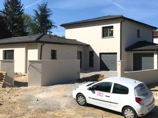 Maison d’architecte , VILLE ET HABITAT construction VILLE ET HABITAT construction Casas unifamiliares Aluminio/Cinc