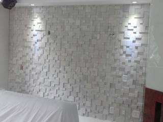 Sala com Pedra Telada - Mosaico , Rebello Pedras Decorativas Rebello Pedras Decorativas