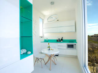 ISLA MUJERES VILLA, Luis Escalante Interiorismo Luis Escalante Interiorismo Minimalistische Schlafzimmer Holz Holznachbildung