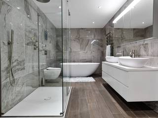 Brentford Showroom, TW8, BathroomsByDesign Retail Ltd BathroomsByDesign Retail Ltd Casas de banho modernas