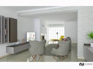 PROJETOS: 3D, INTERDOBLE BY MARTA SILVA - Design de Interiores INTERDOBLE BY MARTA SILVA - Design de Interiores Classic style living room