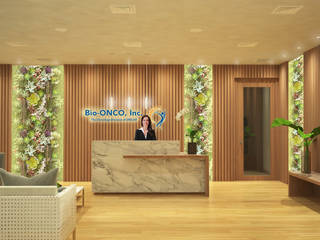 Office Reception, DW Interiors DW Interiors Commercial spaces Wood Wood effect