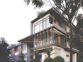 Resort & Hotel จ.ราชบุรี, fewdavid3d-design fewdavid3d-design Villas