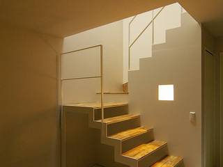 宮の森の家, 株式会社 ATELIER O2 株式会社 ATELIER O2 Stairs Iron/Steel