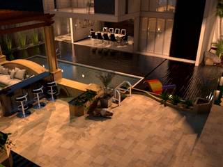 Create Your Garden Design or Backyard 3D, Malek Almsri Malek Almsri Modern houses