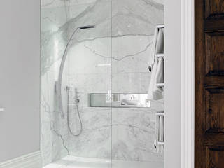 Case Study: New Lodge, Fulham, BathroomsByDesign Retail Ltd BathroomsByDesign Retail Ltd Modern Bathroom