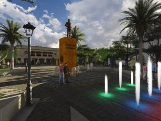 Plaza y Fuerte del General Galeana, DAECO DAECO Commercial spaces