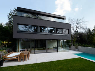 Grey, Architekt Zoran Bodrozic Architekt Zoran Bodrozic Case in stile minimalista Cemento Grigio