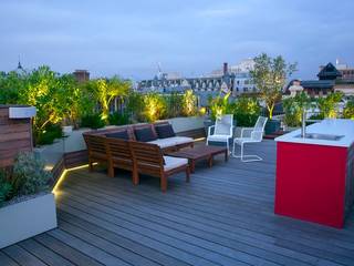Roof terrace lifestyle, MyLandscapes Garden Design MyLandscapes Garden Design Hiên, sân thượng phong cách hiện đại roof,terrace,lifestyle,living,style,ideas,inspiration,modern,rooftop,garden,design