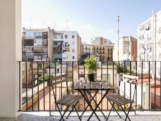 Gramil Interiorismo II - Decoradores y diseñadores de interiores Varandas, marquises e terraços mediterrânicos