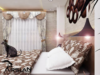 ÖZEL MÜŞTERİ, ARSLAN ENDÜSTRİ VE MİMARİ TASARIM ARSLAN ENDÜSTRİ VE MİMARİ TASARIM Modern style bedroom Wood Wood effect