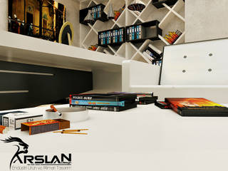 OFİS TASARIMI, ARSLAN ENDÜSTRİ VE MİMARİ TASARIM ARSLAN ENDÜSTRİ VE MİMARİ TASARIM Modern style study/office Wood Wood effect