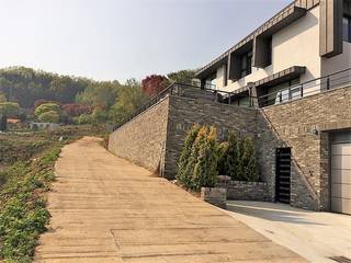 봉곡리주택, 건축사 사무소 YEHA 건축사 사무소 YEHA Casas de estilo moderno