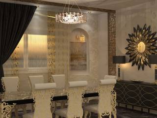 ذهبي , Batool Batool Classic style dining room