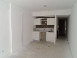 Reforma Departamento, NG Estudio NG Estudio Kitchen units Wood Wood effect