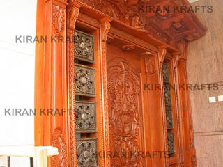 Carved Main Door, Kiran Enterprises Kiran Enterprises Wooden doors