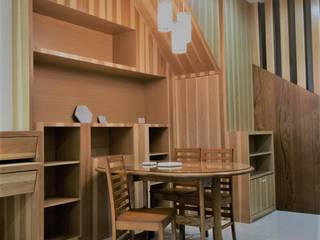 寶佳室內設計及施工, 寶佳室內裝修工務所 寶佳室內裝修工務所 Scandinavian style dining room Solid Wood Multicolored