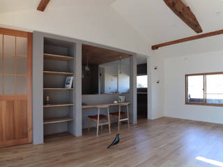 shigaraki house renovation, ALTS DESIGN OFFICE ALTS DESIGN OFFICE Kitchen units Wood Wood effect