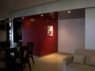 4 BHK Luxurious Apartment at Mont Vert Dieu, AreaPlanz Design AreaPlanz Design Phòng ăn phong cách hiện đại