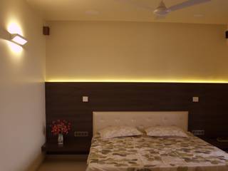 4 BHK Luxurious Apartment at Mont Vert Dieu, AreaPlanz Design AreaPlanz Design Modern style bedroom