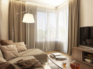 Солнечные струны, Artichok Design Artichok Design Modern living room Beige