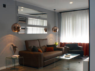Vivienda VPO Huelva, ARTEFACTUM ARTEFACTUM Eclectic style living room