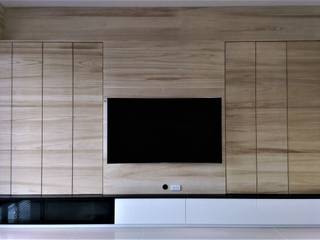 Natural Modern || wood lines北歐的木趨線, 喬克諾空間設計 喬克諾空間設計 Salas de estilo ecléctico