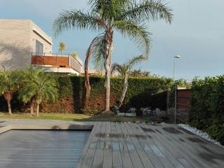 Piscina Tarragona, ecojardí ecojardí Garden Pool Wood-Plastic Composite