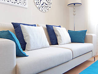 Projeto 47 l Sala Comum Feijó, maria inês home style maria inês home style Classic style living room