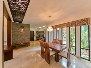 Dining area homify Modern dining room
