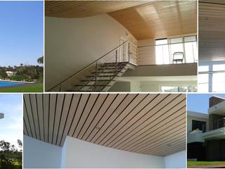 Moradia em Troia, Pedro de Almeida Carvalho, Arquitecto, Lda Pedro de Almeida Carvalho, Arquitecto, Lda Casas unifamilares Betão armado Branco