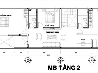 Xây Dựng Nhà Phố 2 Tầng Hiện Đại 6x20m Chỉ Với 700 Triệu, Công ty TNHH TK XD Song Phát Công ty TNHH TK XD Song Phát 獨棟房 銅/青銅/黃銅