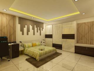 Bedroom homify Modern Bedroom