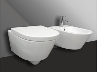 Louças Sanitárias Suspensas, Smile Bath S.A. Smile Bath S.A. Nowoczesna łazienka Ceramiczny