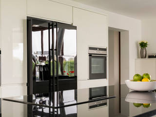 Absolute Black Granite Kitchen Countertops, Flodeal Inc. Flodeal Inc. Moderne Küchen Granit