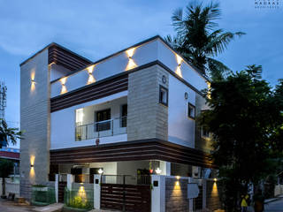 Venkat Sundararajan's Residence, Studio Madras Architects Studio Madras Architects Дома на одну семью