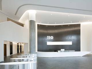 BAM Properties completes the development of 110 Queen Street (Glasgow) with KRION as one of the chosen materials, KRION® Porcelanosa Solid Surface KRION® Porcelanosa Solid Surface Espacios comerciales