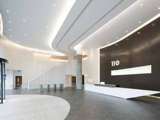 BAM Properties completes the development of 110 Queen Street (Glasgow) with KRION as one of the chosen materials, KRION® Porcelanosa Solid Surface KRION® Porcelanosa Solid Surface Commercial spaces