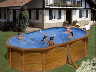 Piscines Gre, PiscineHorsSol.com PiscineHorsSol.com Kolam Renang Modern Metal