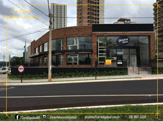 Obra comercial, Algodoal Arquitetura Algodoal Arquitetura Espacios comerciales Ladrillos