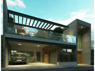 Proyectos Residenciales, MS ARQUITECTOS MS ARQUITECTOS Rumah tinggal Beton