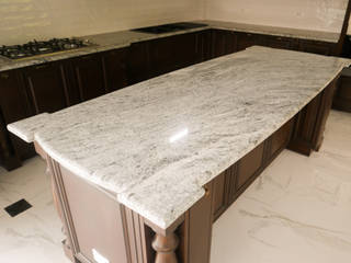 Viscon White Granite Kitchen Countertop in Guadalupe, Cebu City, Stone Depot Stone Depot ห้องครัว