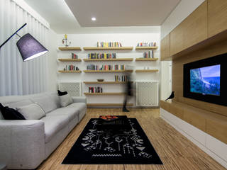 LIVING ROOM RENOVATION, DomECO DomECO Modern living room