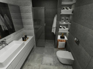 Ambientes 3D de casas de banho Smile Bath, Smile Bath S.A. Smile Bath S.A. Kamar Mandi Minimalis