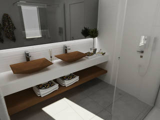 Ambientes 3D de casas de banho Smile Bath, Smile Bath S.A. Smile Bath S.A. ห้องน้ำ