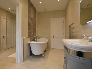 Case Study: Jersey Farmhouse, Berkshire, BathroomsByDesign Retail Ltd BathroomsByDesign Retail Ltd Baños de estilo moderno