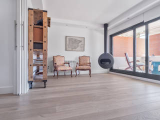 Dúplex Las Rozas, Tarimas de Autor Tarimas de Autor Modern Living Room Wood